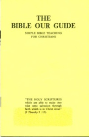 Bible Our Guide