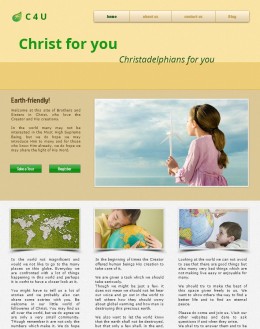 C4U: Christ For You & Christadelphians For You, started on 7 February 2015
